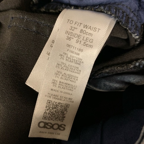 ASOS Denim 32/36 Skinny Jeans - Picture 4 of 6